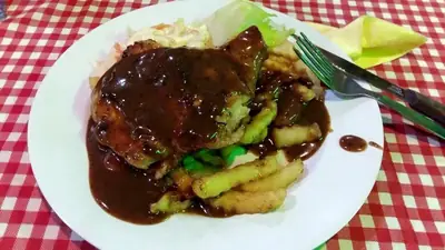 Kambing Bakar Masai di ICT CENTRE MASAI