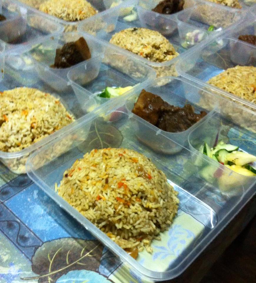 nasi beriani kambing